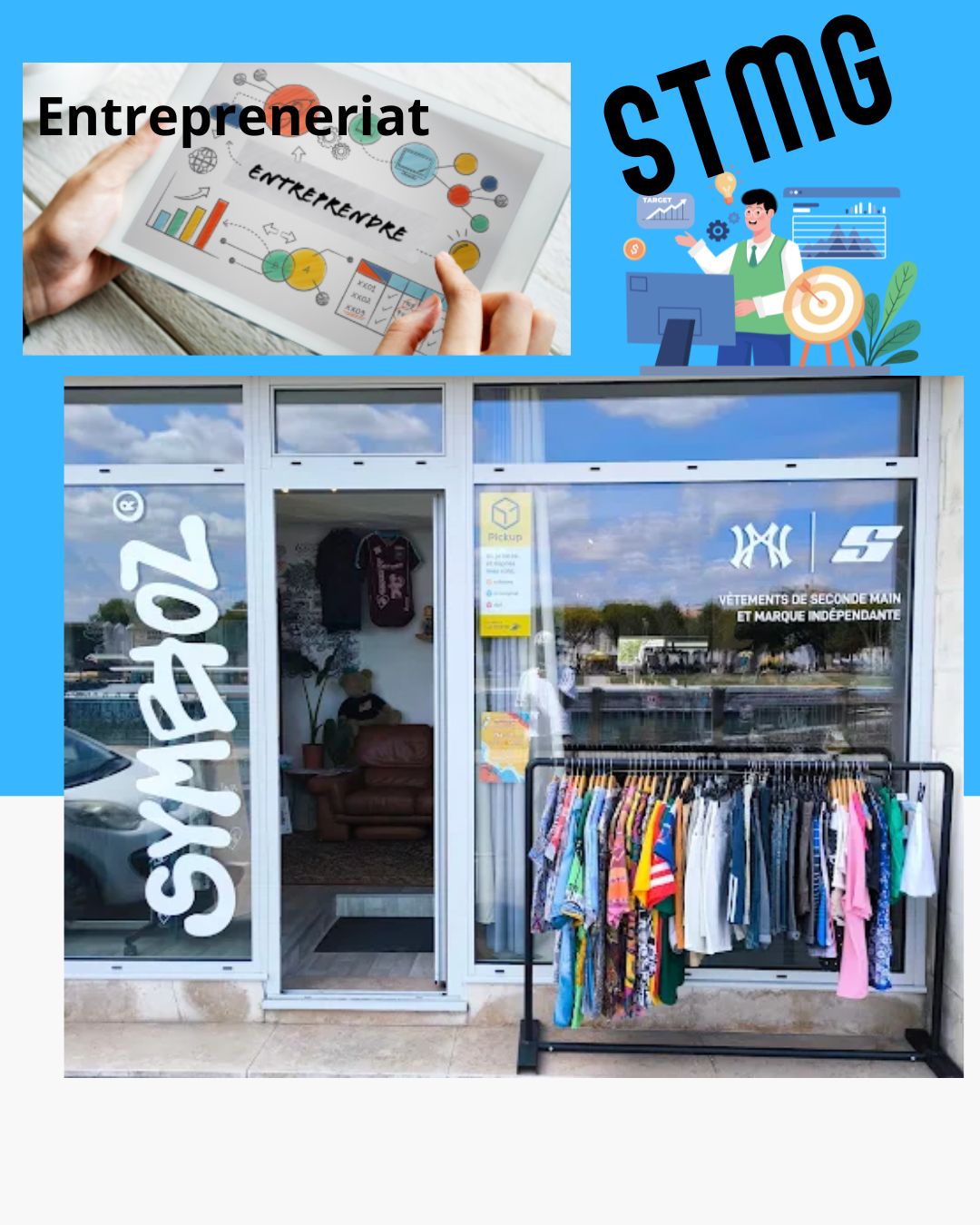 Rencontre STMG Auto entrepreneurs SYMBIOZ Store saintes